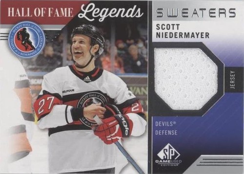 2021-22 Upper Deck SP Game Used - Scott Niedermayer #HOF-SN