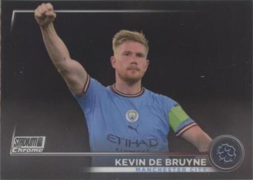 2023 Topps Stadium Club Chrome UEFA Kevin De Bruyne 2023 Topps Stadium Club Chrome UEFA Kevin De Bruyne