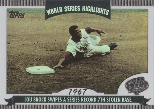 2004 Topps - Lou Brock #WS-LB