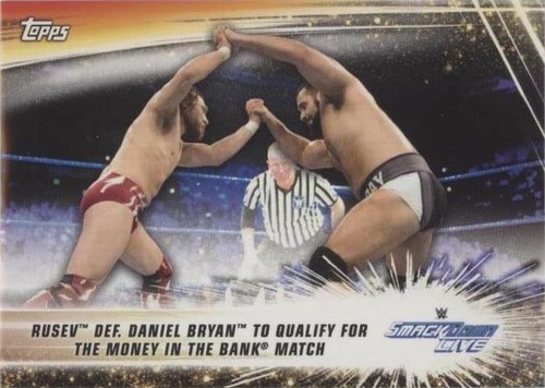 2019 Topps WWE Summerslam - Daniel Bryan Rusev #67
