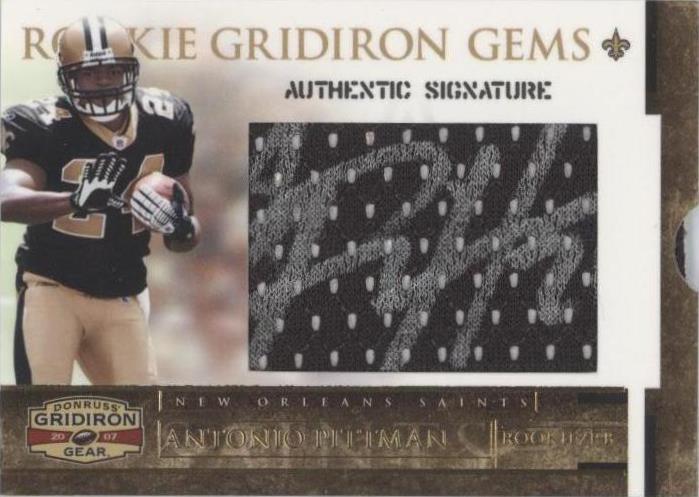 Donruss Gridiron Gear Antonio Pittman #214 2007