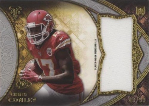 2015 Topps Triple Threads Chris Conley #TTRJR-CCO