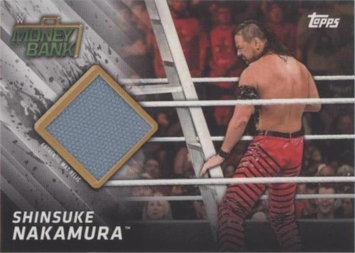 2018 Topps WWE Then Now Forever - Shinsuke Nakamura #MRMB-SN