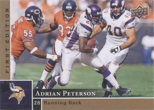 2009 Upper Deck First Edition Adrian Peterson #83