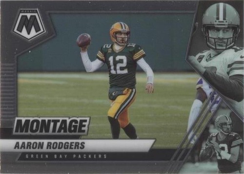 2021 Panini Mosaic Aaron Rodgers #MON-6