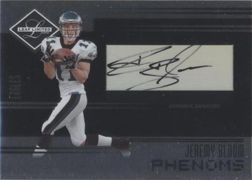2006 Leaf Limited Jeremy Bloom #290
