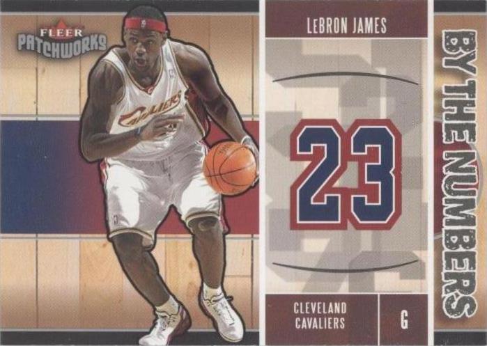 Fleer Patchworks 2003-04 - LeBron James #12BTN
