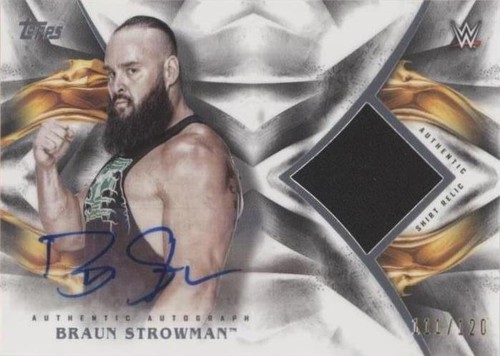 2019 Topps WWE Undisputed - Braun Strowman #UAR-BS