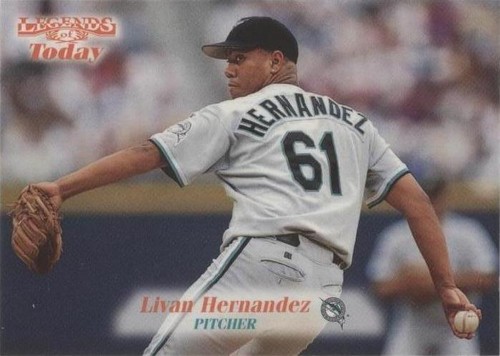 1998 Fleer Sports Illustrated Then & Now - Livan Hernandez #91