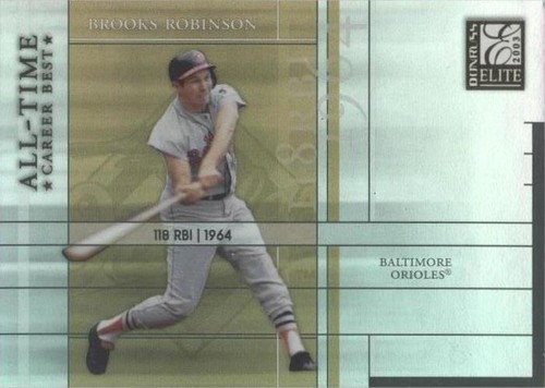 2003 Donruss Elite - Brooks Robinson #AT-18