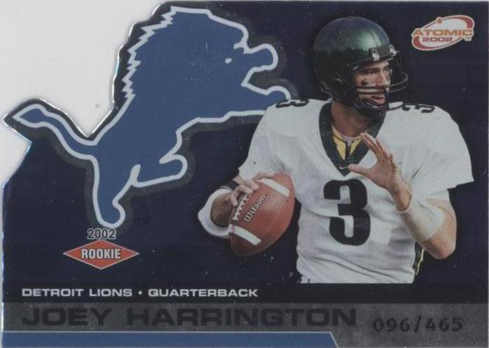 2002 Pacific Atomic Joey Harrington #114