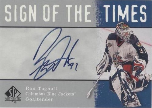 2000-01 SP Authentic - Ron Tugnutt #RT