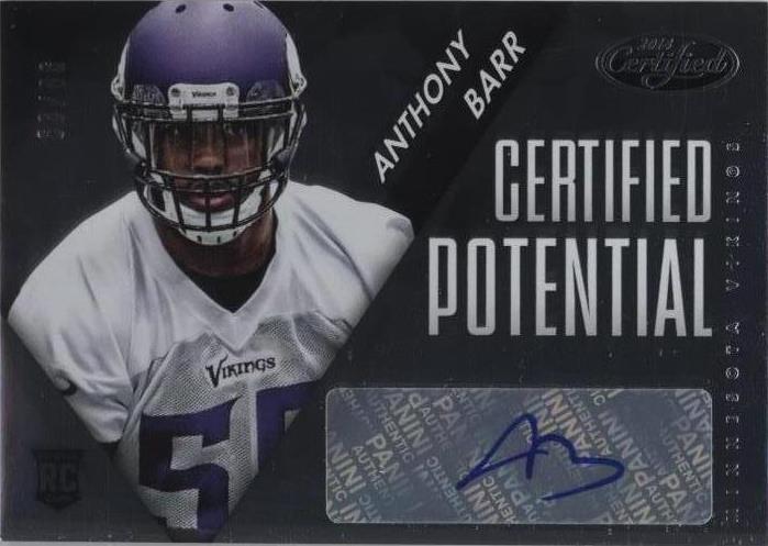 2014 Panini Certified Anthony Barr #P-AB
