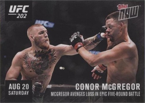 2016 Topps Now UFC - Conor McGregor #202-A