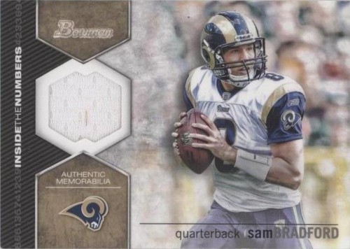 2012 Bowman Sam Bradford #ITNR-SB