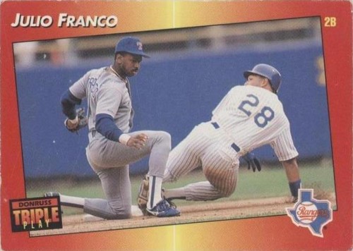 1992 Donruss Triple Play - Julio Franco #83