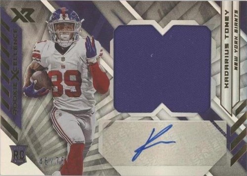 2021 Panini XR Kadarius Toney #RXA-KTO