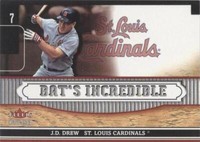 2002 Fleer Genuine - J.D. Drew #BI 22
