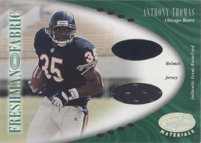 2001 Leaf Certified Materials Anthony Thomas #123