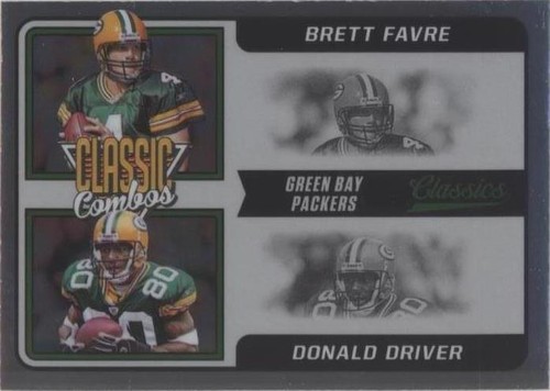 2021 Panini Classics Brett Favre Donald Driver #CC-BD