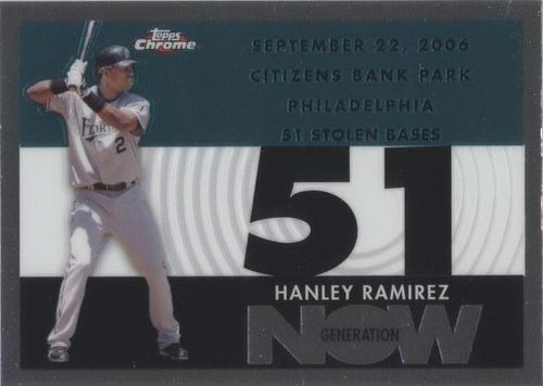 2007 Topps Chrome - Hanley Ramirez #GN349