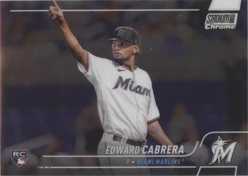 2022 Topps Stadium Club Chrome - Edward Cabrera #16