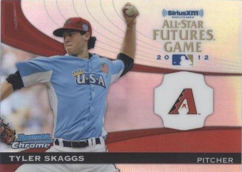 2012 Bowman Chrome - Tyler Skaggs #FG-TS
