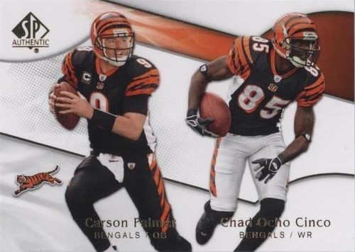 2009 SP Authentic Carson Palmer Chad Johnson #155