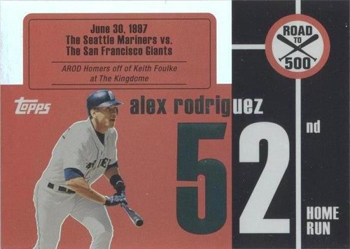 2007 Topps - Alex Rodriguez #ARHR52