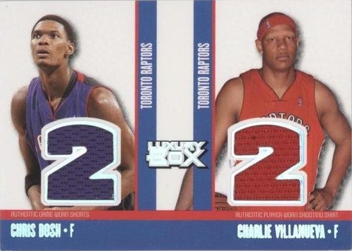2005-06 Topps Luxury Box - Chris Bosh/Charlie Villanueva #TCR-BV