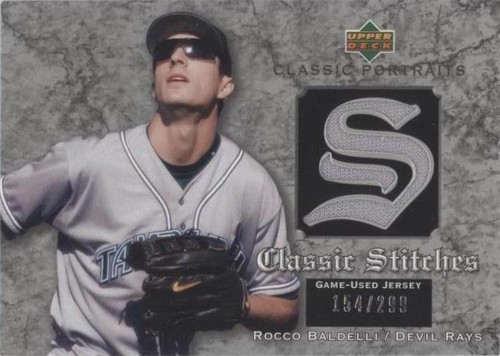 2003 Upper Deck Classic Portraits - Rocco Baldelli #GJ-RB