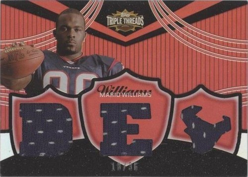 2006 Topps Triple Threads Mario Williams #TTR-70