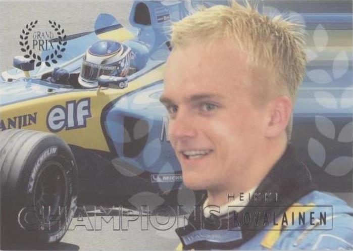 2005 Futera Grand Prix - Heikki Kovalainen #52