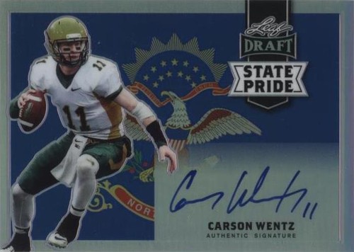 2016 Leaf Metal Draft Carson Wentz #SP-CW1