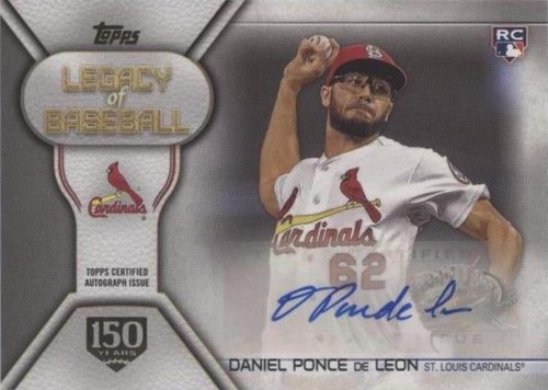 2019 Topps - Daniel Poncedeleon #LBA-DP