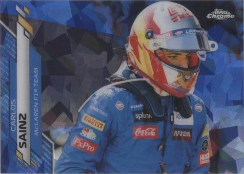 2020 Topps Chrome Sapphire Edition Formula 1 - Carlos Sainz #181