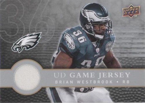 2008 Upper Deck First Edition Brian Westbrook #FGJ-WE