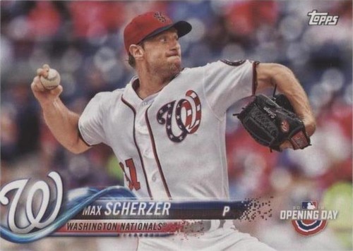 2018 Topps Opening Day - Max Scherzer #112