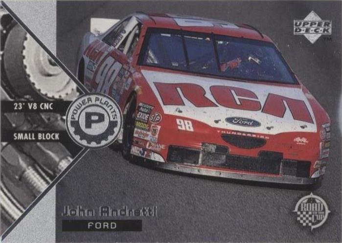 1997 Upper Deck Road to the Cup - John Andretti #73