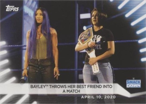 2021 Topps WWE Women's Division - Bayley #4