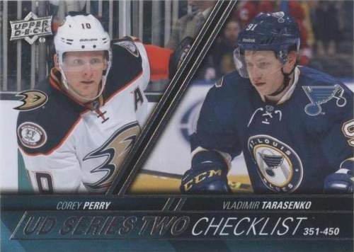 2015-16 Upper Deck - Corey Perry Vladimir Tarasenko #450