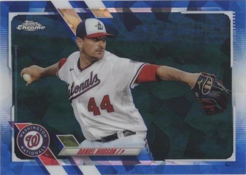 2021 Topps Chrome Update Series Sapphire Edition - Daniel Hudson #US205