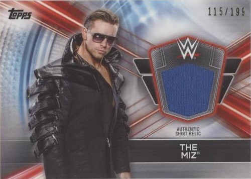 2019 Topps WWE Road to Wrestlemania - The Miz #SR-TM