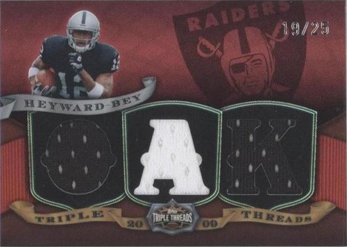 2009 Topps Triple Threads Darrius Heyward-Bey #TTR-19