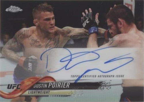 UFC 　Topps　ダスティン・ポイエー　オンカードサインカード UFC Topps ダスティン・ポイエー オンカードサインカード - メルカリ