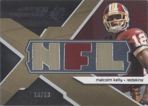 2008 SPx Malcolm Kelly #WM-MK