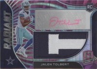 2022 Panini Spectra Jalen Tolbert #RAD-JTO