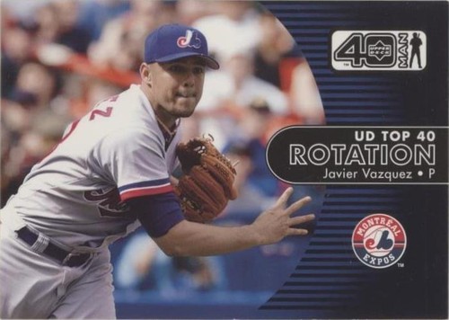 2002 Upper Deck 40 Man - Javier Vazquez #1148