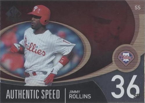 2007 SP Authentic - Jimmy Rollins #AS-28