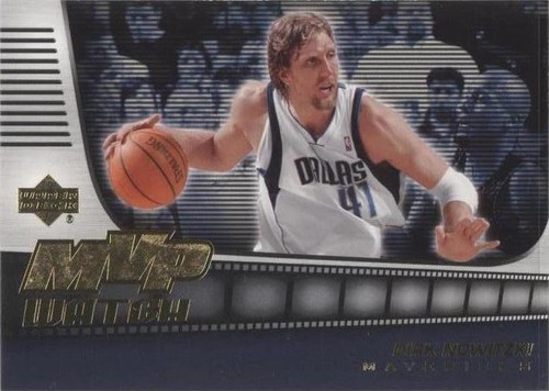 06-07 Upper Deck MVP Watch Dirk Nowitzki HOF Insert Card